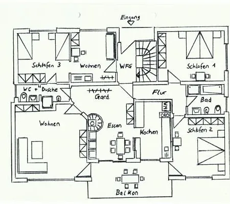 Ferienwohnung Galina Apartamento Stockach